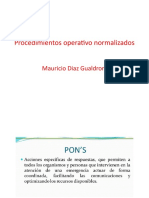 Procedimientos operativo normalizados