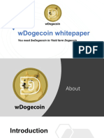 Wdogecoin Whitepaper: You Need $wdogecoin To Yield Farm Dogecoin