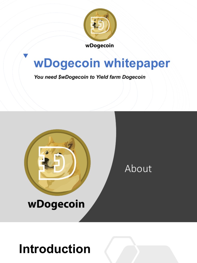 wDogecoin: Yield Farming on BSC | PDF | Bitcoin | Investing