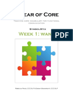 A Year of Core: Week 1: Want