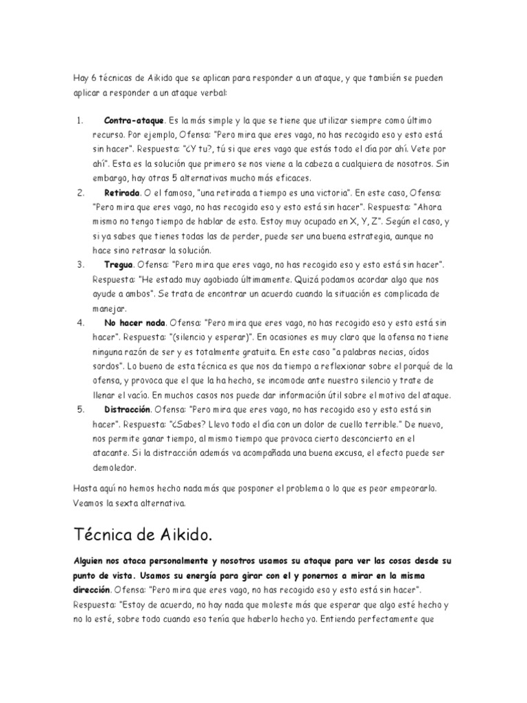 Hay 6 Técnicas | PDF | Crecimiento personal y profesional | Artes del ...