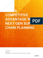 Gain A Competitive Advantage With Next-Gen Supply Chain Planning