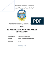 EJECUTIVO Y LEGISLATIVO