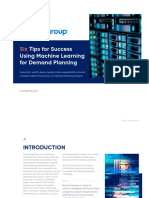 Tips For Success Using Machine Learning For Demand Planning