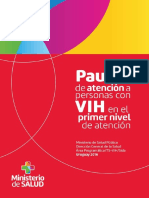 Pautas de Atencion A Personas Con VIH en El Primer Nivel de Atención - Uruguay 2016