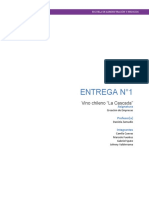 Vino chileno La Cascada - Análisis de proyecto empresarial