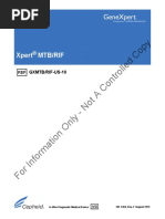 Xpert MTB RIF ENGLISH Package Insert 301 1404 Rev F