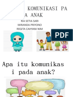 Komunikasi Pada Anak