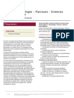 Université de Paris-Licence Psychologie - Parcours - Sciences psychologiques