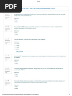 My Courses: Dashboard BL-NSTP-6101-LEC-1926S Week 3: Self-Awareness and Self-Management Quiz 001