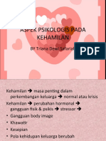 Aspek Psikologis Pada Kehamilan