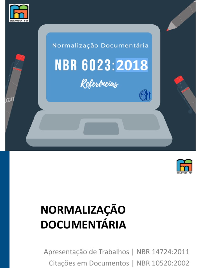 ABNT (2018) - Normalização Documentária | PDF | Citação | Emenda ...