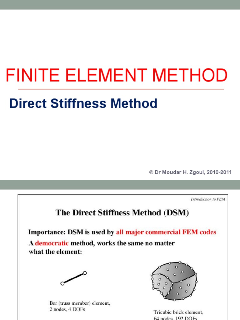 Finite Element Method | PDF