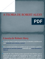 A Teoria de Robert Alexy