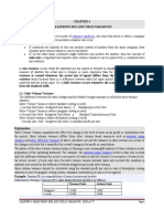 Variance Analysis: Material Usage Variance Labor Efficiency Variance