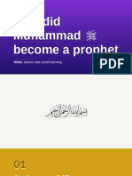 How our Muhammad (pbuh) become a prophet