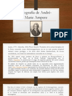 Biografía de André-Marie Ampere Fabian Ramon