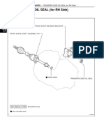 Transfer Case Oil Seal (For RH Side) : Components