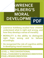 Lawrence Kohlberg's Moral Development