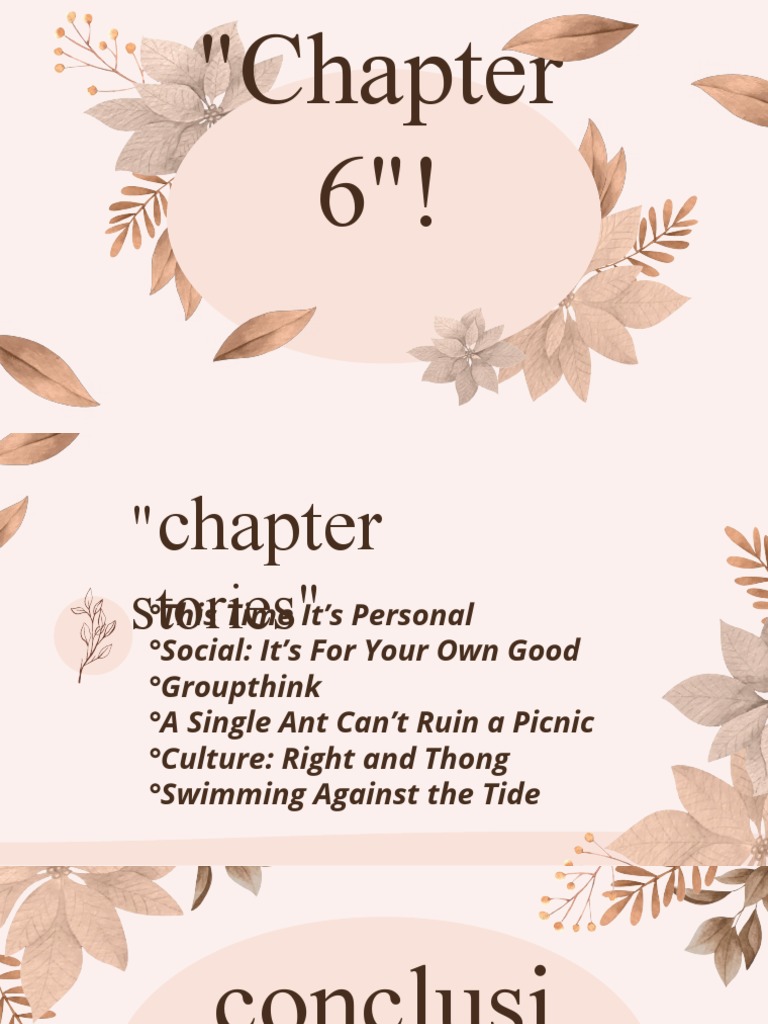Chapter 6: Key Themes and Insights | PDF