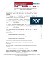 ACTA DE ACUERDO CONCILIATORIO