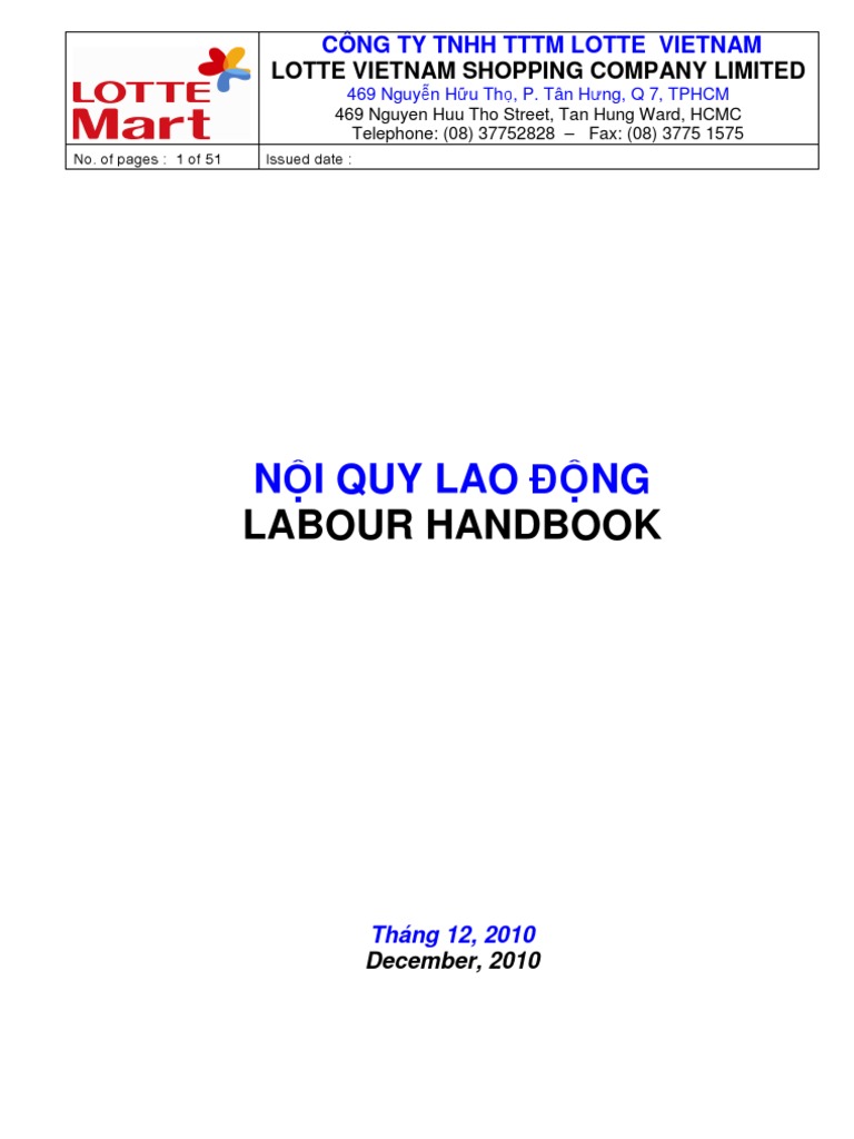 New Labour Handbook | PDF