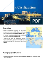 Lecture 5 Greek Civilization