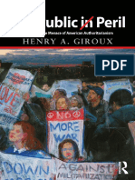 Giroux - The Public in Peril Trump and The Menace of American Authoritarianism (2018)