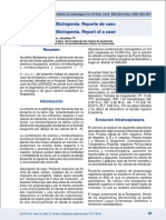 Bicitopenia. Reporte de Caso Bicitopenia. Report of A Case: Resumen