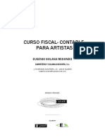 (Paper) Curso Fiscal-Contable Para Artistas - Eugenio Solana Redondo