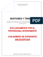 Documentacion Requerida Expedientes de Obra