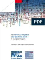 Lectura 4. PDF Intolerance, Prejudice and Discrimination a European Report