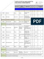 LISTADO OFICIAL DE MEDICAMENTOS ISSS Junio 2021