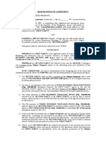 2 Memorandum of Agreement Lopez, Parcon