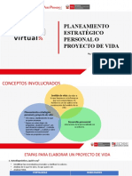 Planeamiento Estrategico Personal o Proyecto de Vida