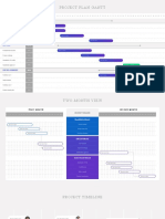 Project Plan Gantt: Planning