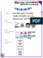 MATERIAL RECORTABLE DIAGNOSTICO 4° 