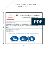 Etiquetas para Tachos de Rrss 2021 - Textimax Ate