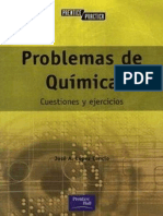 Problemas de Química - José Antonio López Cancio - 1ed Libro Amarillo Use Este Tambien 12