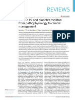 Reviews: COVID-19 and Diabetes Mellitus: From Pathophysiology To Clinical Management