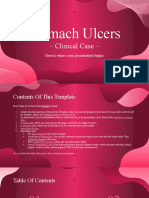 Stomach Ulcers Clinical Case by Slidesgo