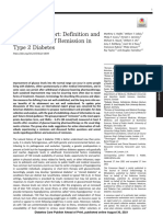 Consensus Report: Definition and Interpretation of Remission in Type 2 Diabetes