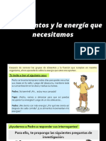 Alimentos, energía y equilibrio para vivir