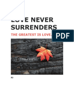 Love Never Surrenders