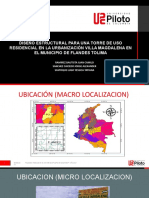 Presentación de Power Point de Proyecto de Diseño de Una Torre de Interés Social en Flandes Tolima