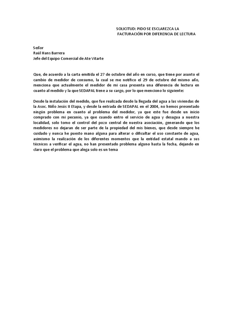 SOLICITUD | PDF