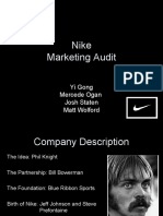 Nike Marketing Audit
