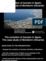 The Evolution of Tourism in Spain. The Case Study of Benidorm (Alicante)