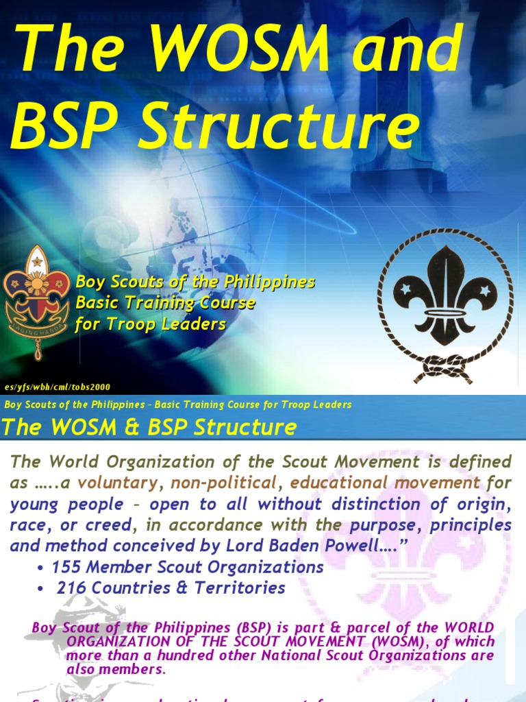Boy Scouts of The Philippines Basic Training Course For Troop Leaders ...