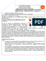 DETERMINACIÓN DEL GRUPO SANGUINEO Y FACTOR RH